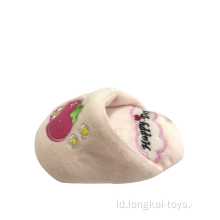 Plush Slipper Pet Toy Dijual